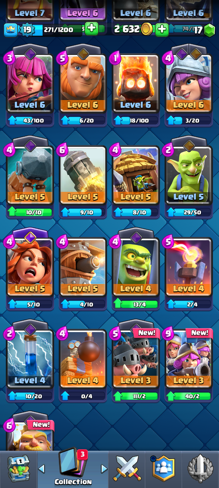 продажа аккаунта к игре Clash Royale