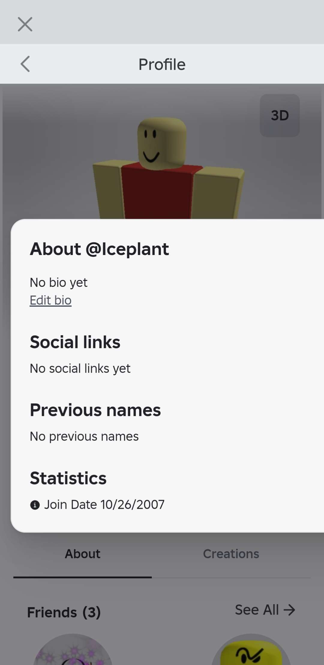 продажа аккаунта к игре Roblox