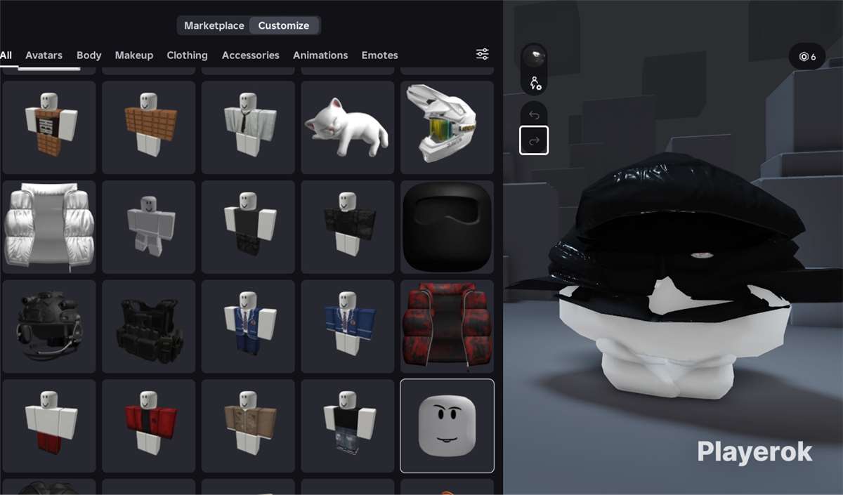 продажа аккаунта к игре Roblox