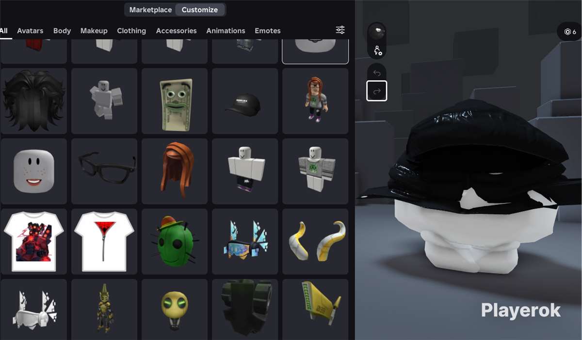продажа аккаунта к игре Roblox