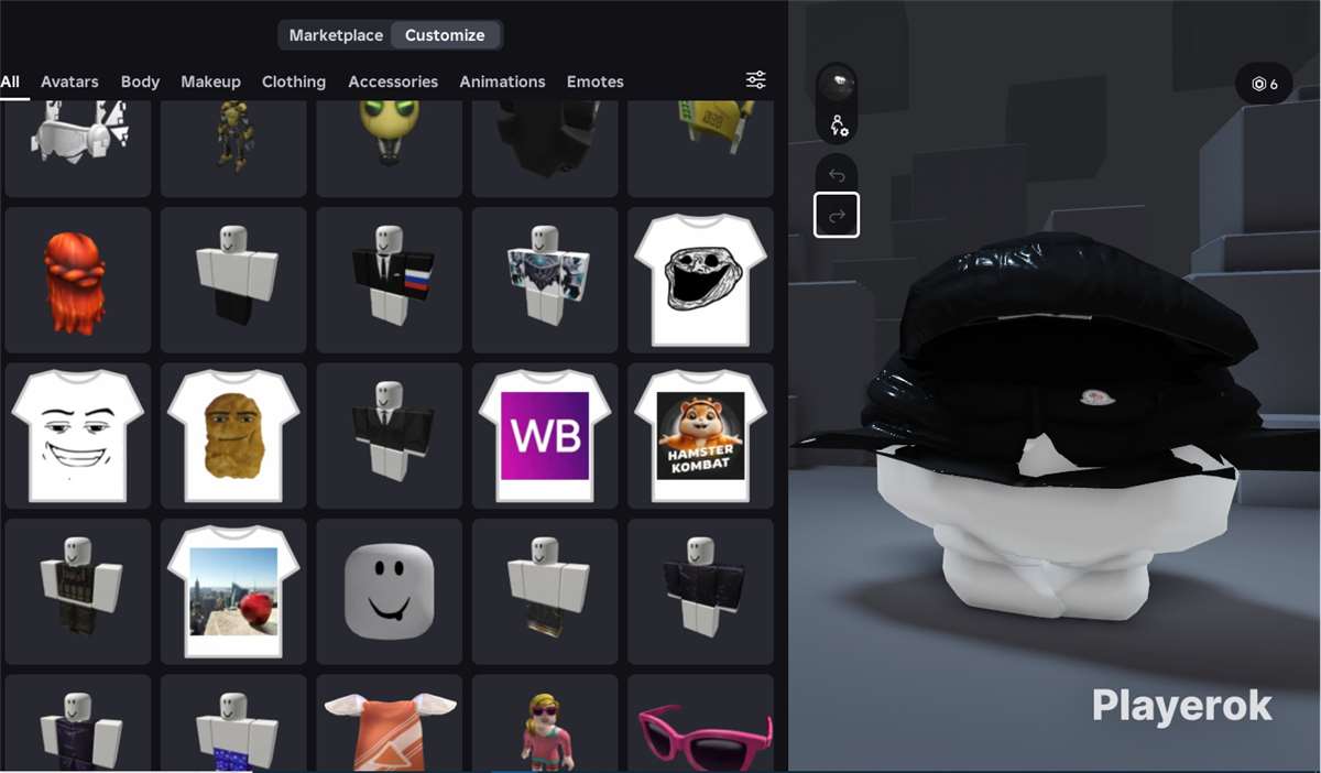продажа аккаунта к игре Roblox