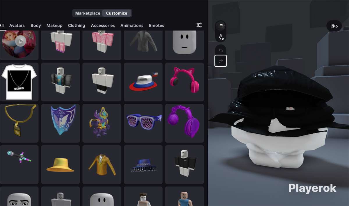 продажа аккаунта к игре Roblox