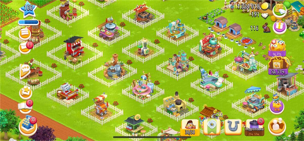 продажа аккаунта к игре Hay Day