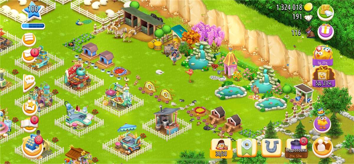 продажа аккаунта к игре Hay Day