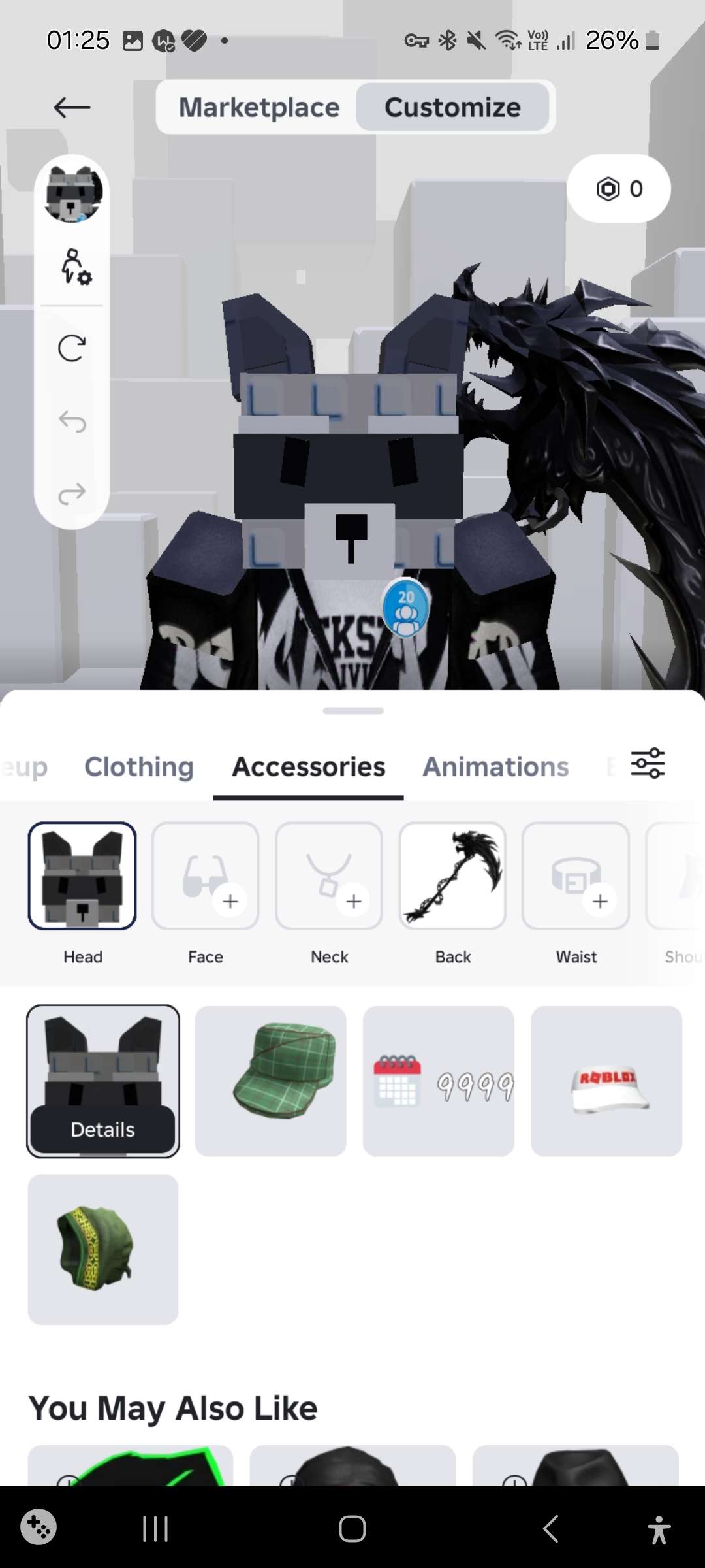 продажа аккаунта к игре Roblox