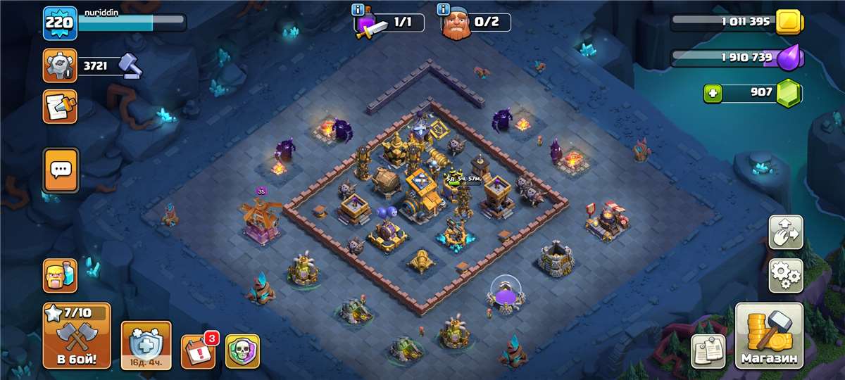 продажа аккаунта к игре Clash of Clans