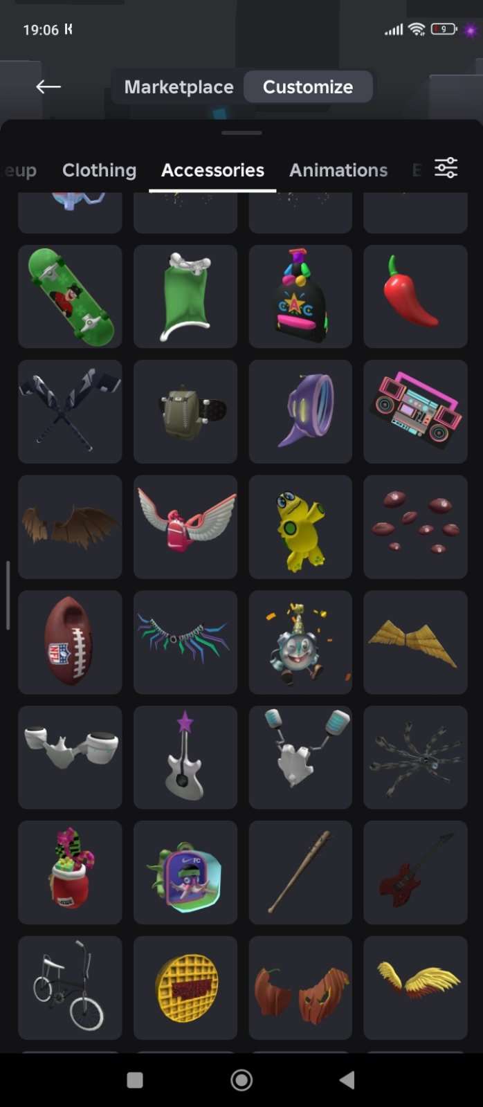 продажа аккаунта к игре Roblox