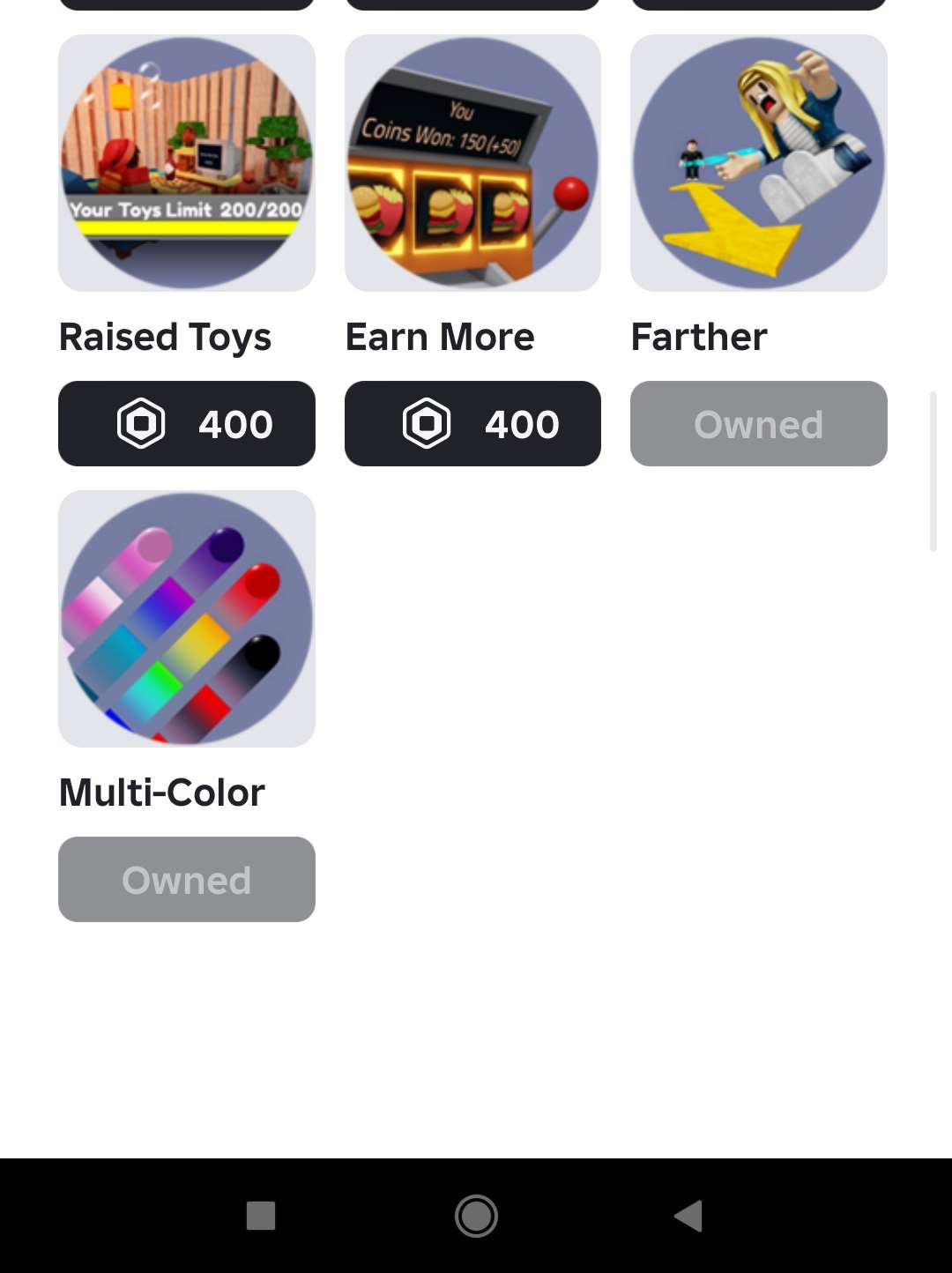 продажа аккаунта к игре Roblox