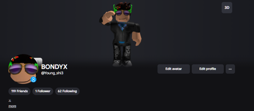 продажа аккаунта к игре Roblox