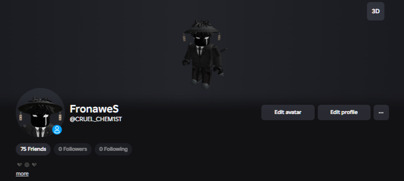 продажа аккаунта к игре Roblox