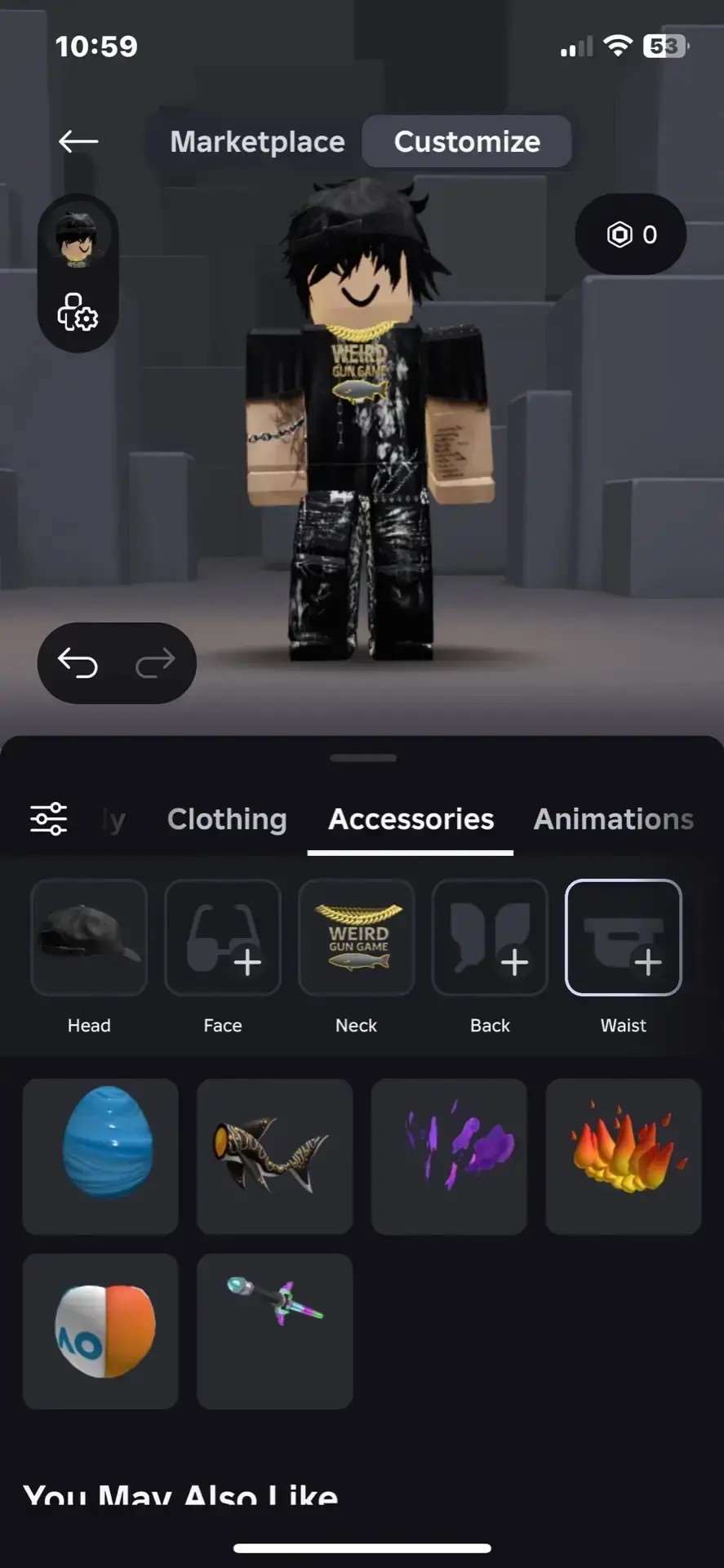 продажа аккаунта к игре Roblox