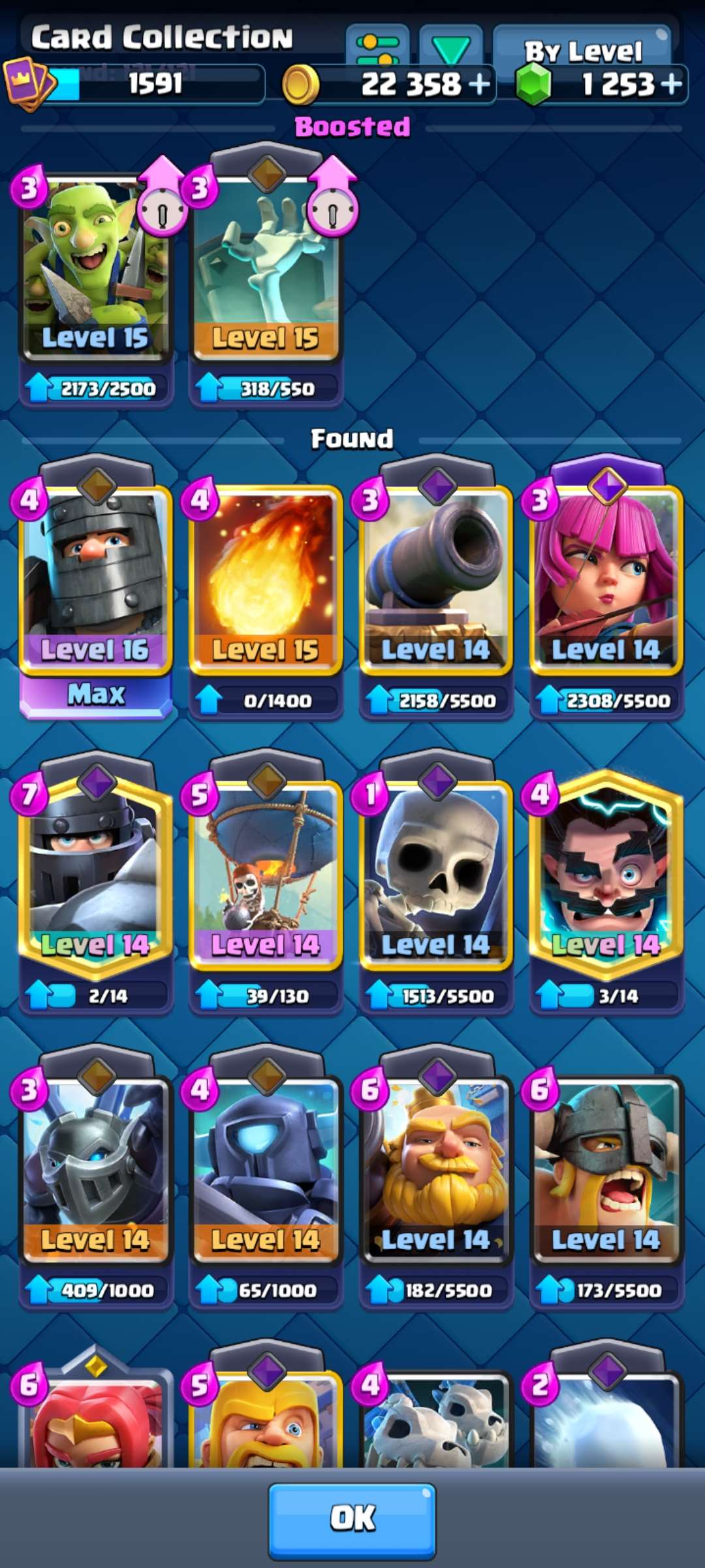 продажа аккаунта к игре Clash Royale