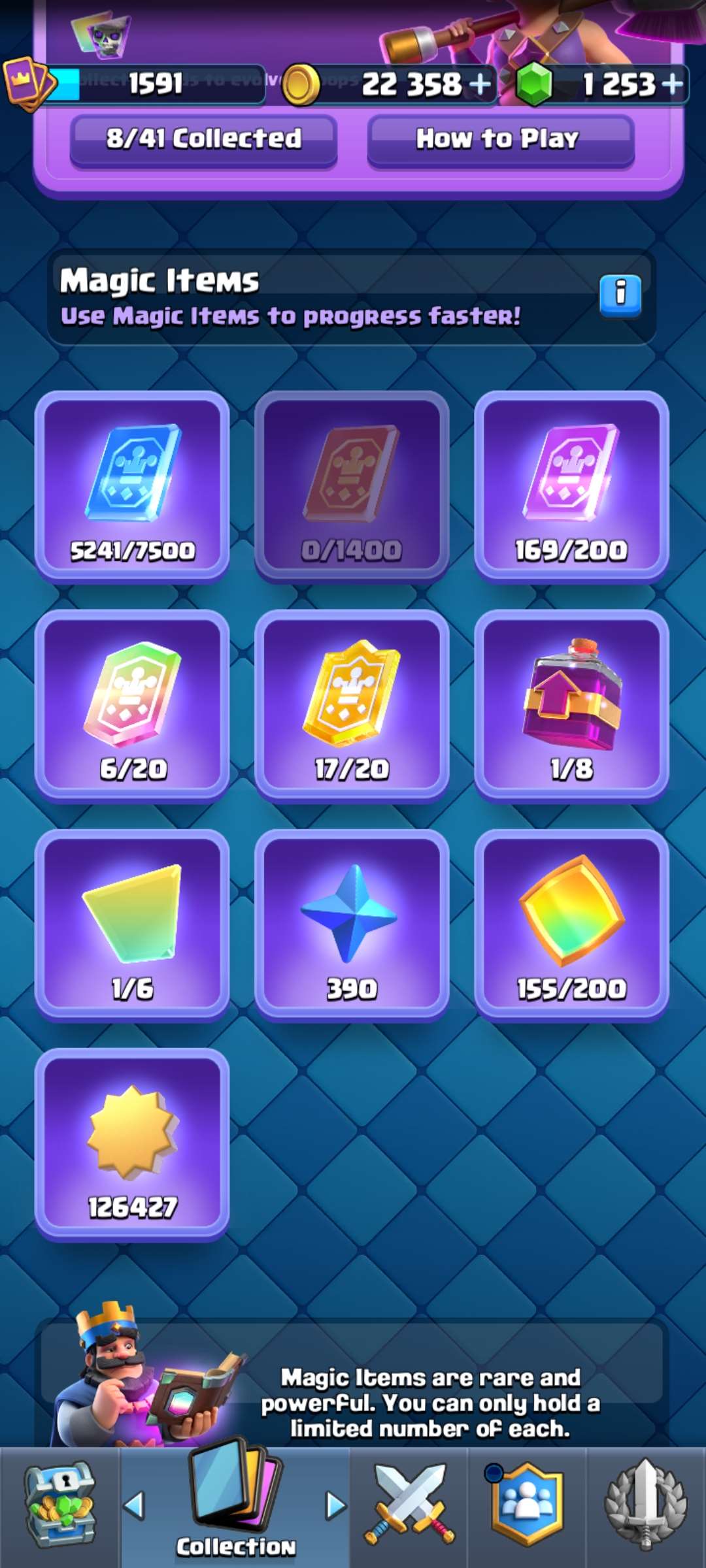 продажа аккаунта к игре Clash Royale