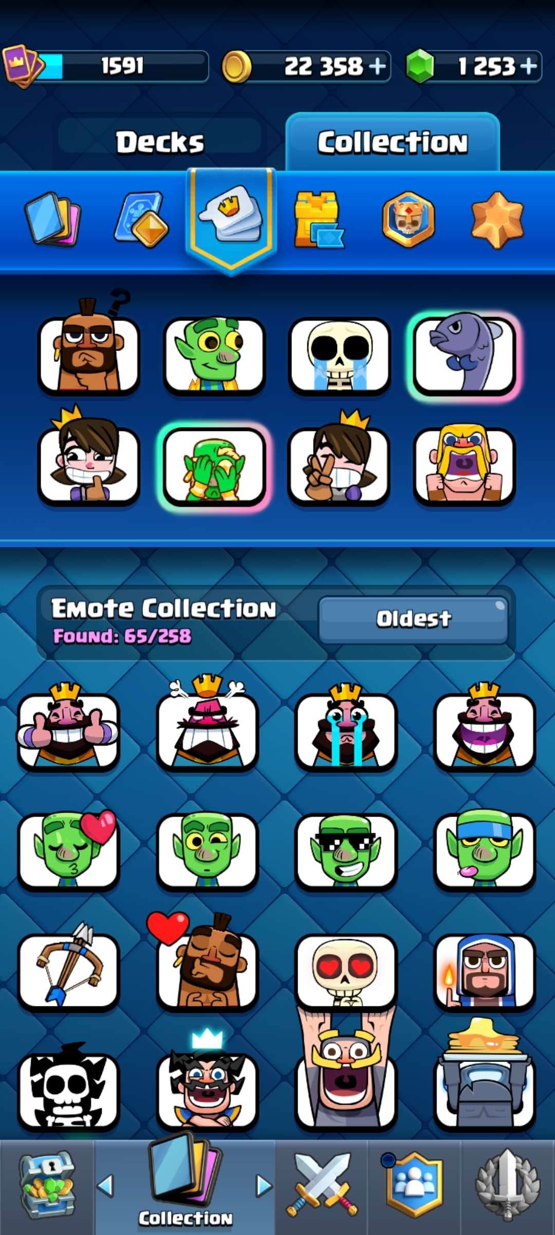 продажа аккаунта к игре Clash Royale