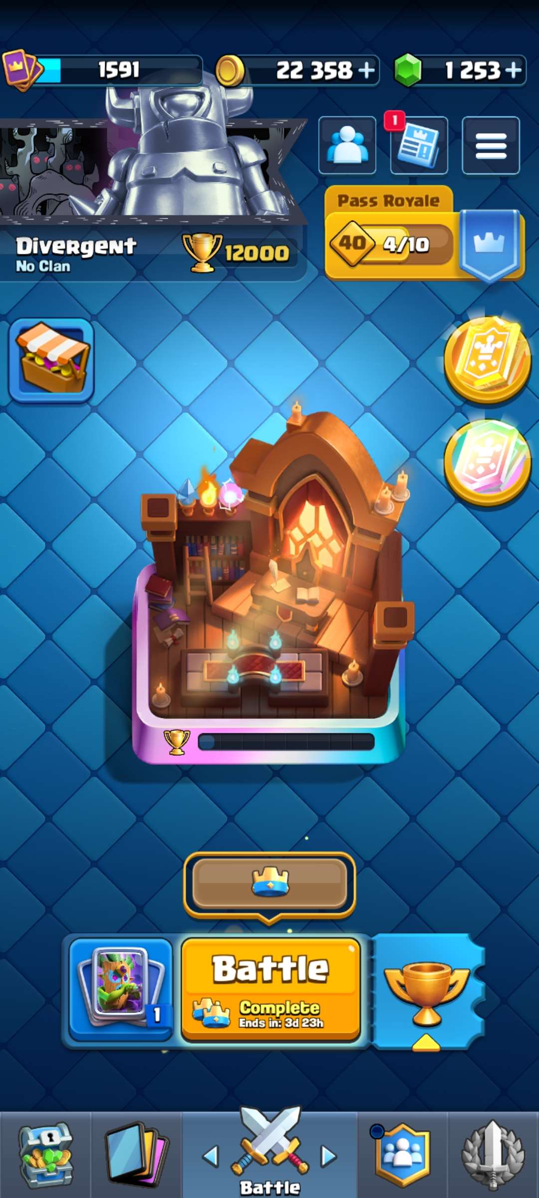 продажа аккаунта к игре Clash Royale