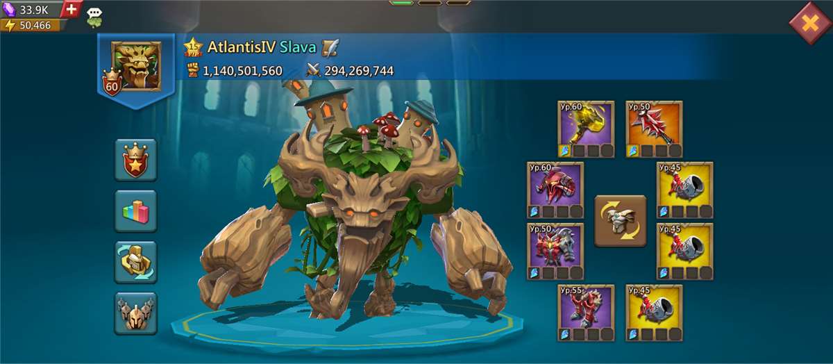 продажа аккаунта к игре Lords Mobile