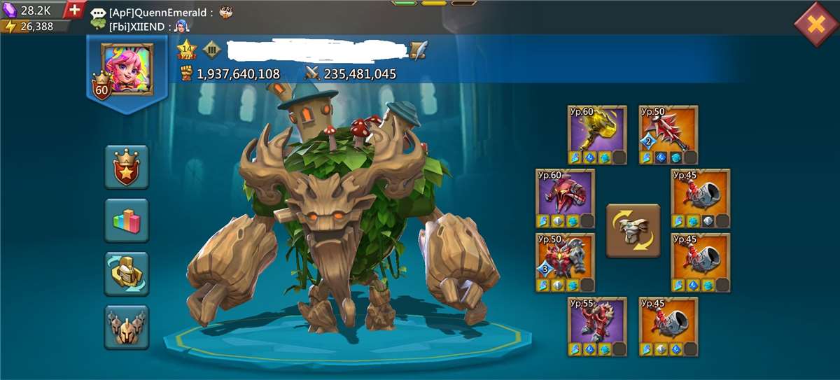 продажа аккаунта к игре Lords Mobile