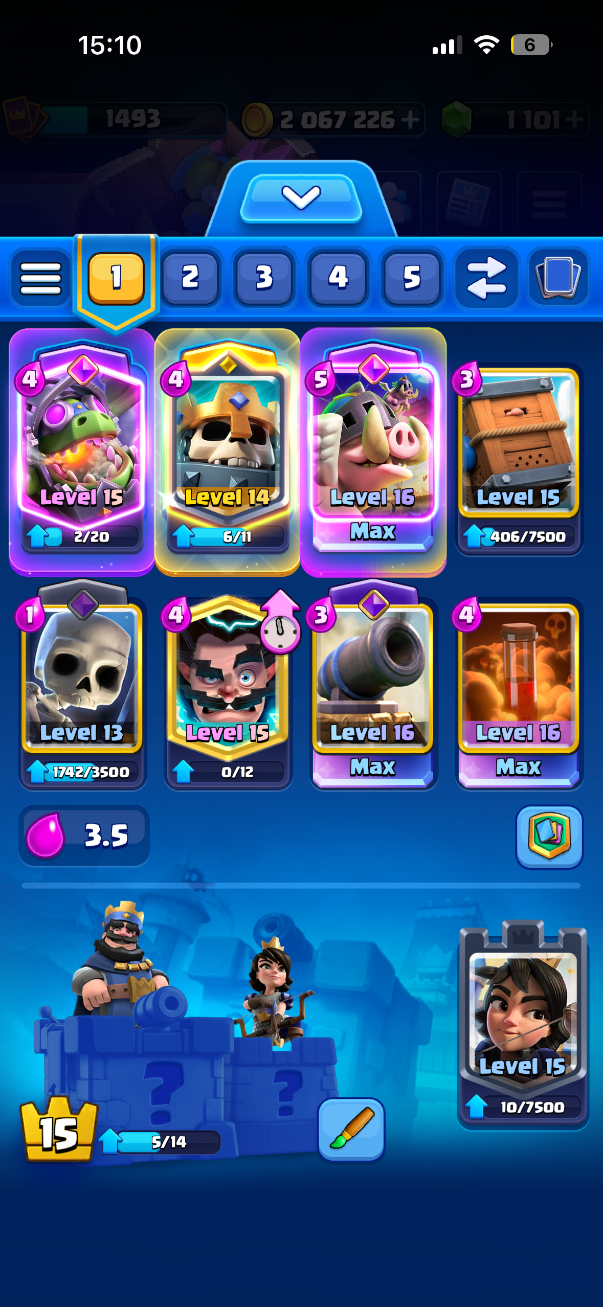 продажа аккаунта к игре Clash Royale