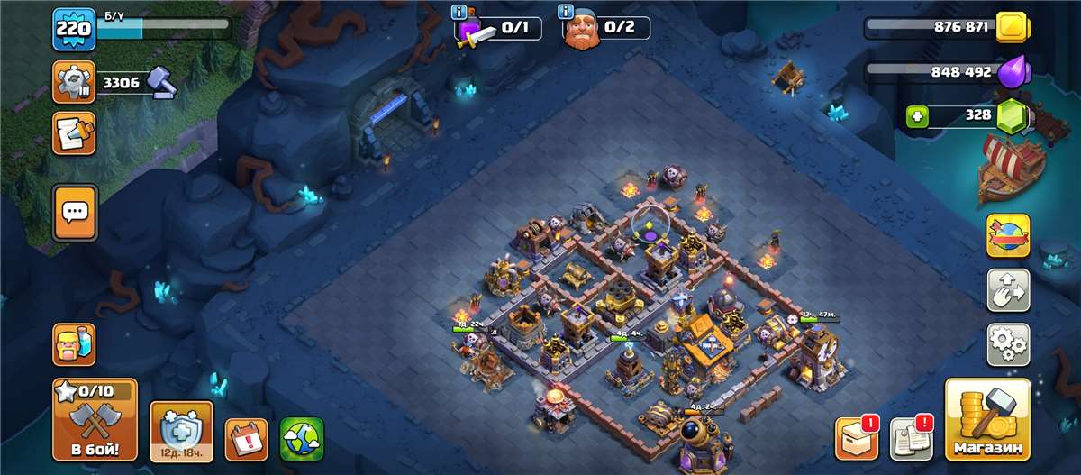 продажа аккаунта к игре Clash of Clans