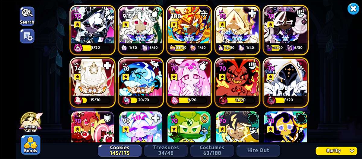 продажа аккаунта к игре Cookie Run Kingdom