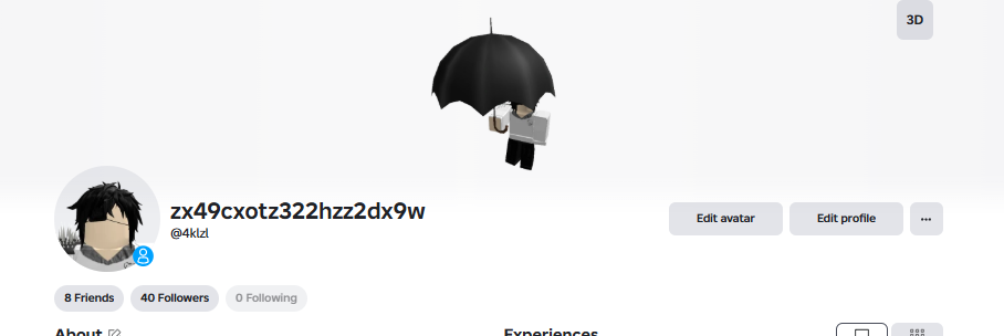 продажа аккаунта к игре Roblox
