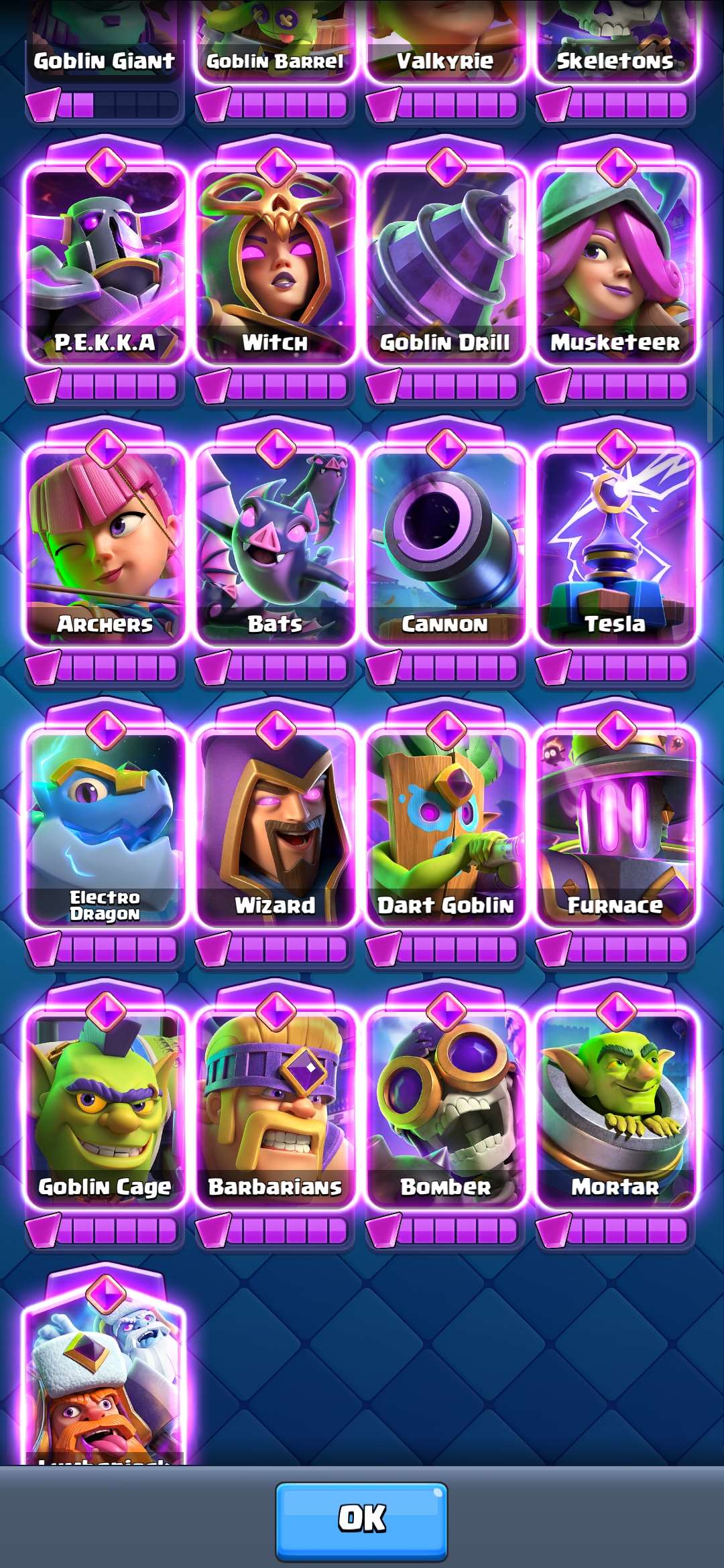 продажа аккаунта к игре Clash Royale