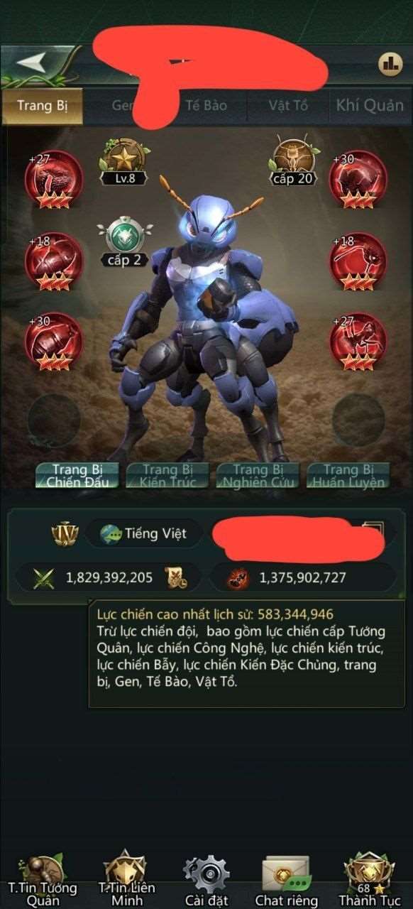 продажа аккаунта к игре Ant Legion