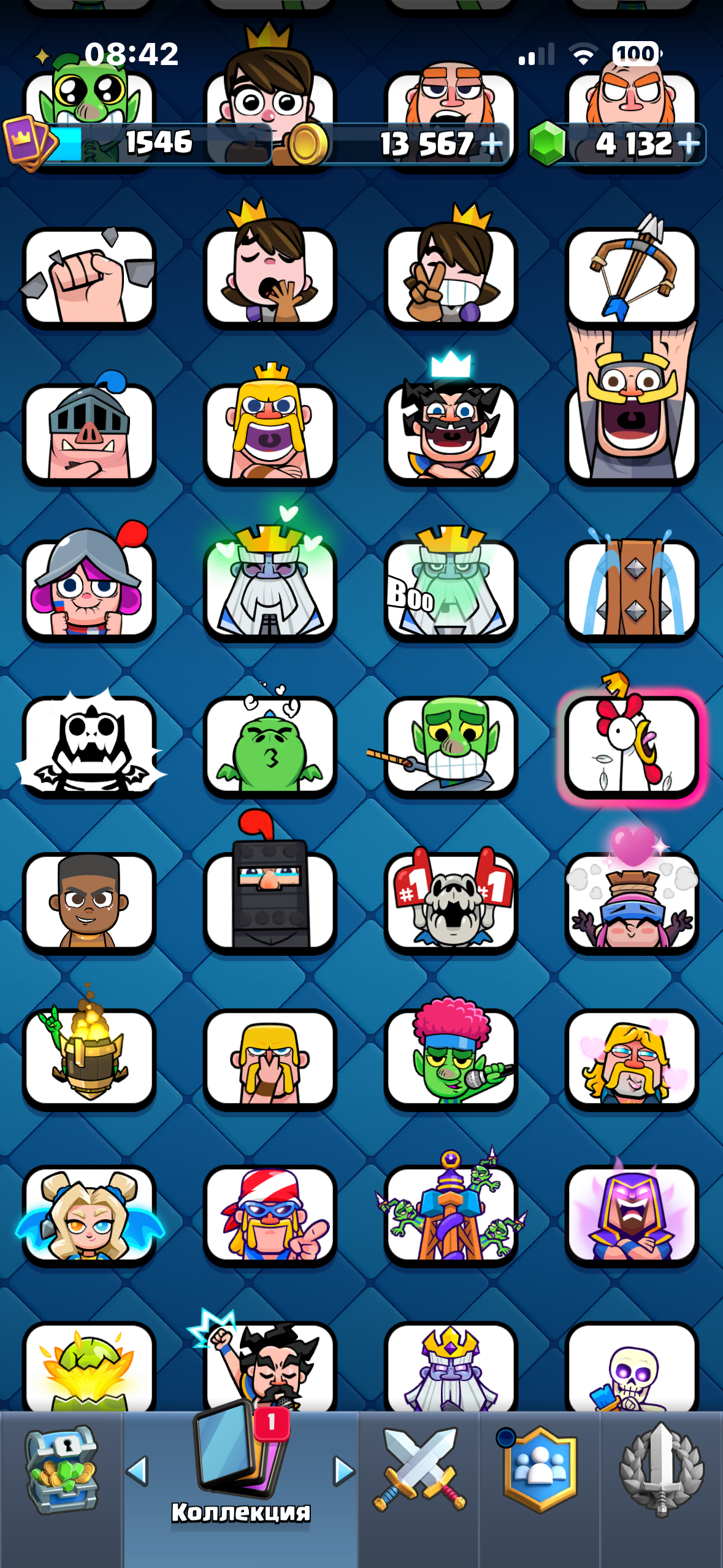 продажа аккаунта к игре Clash Royale