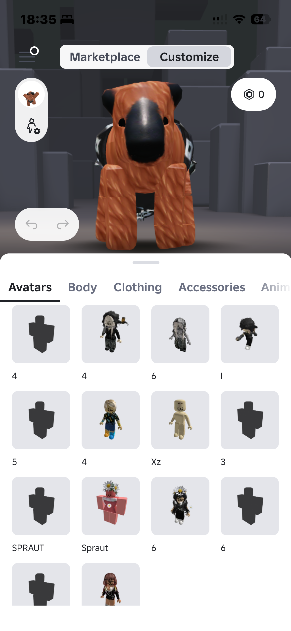 продажа аккаунта к игре Roblox