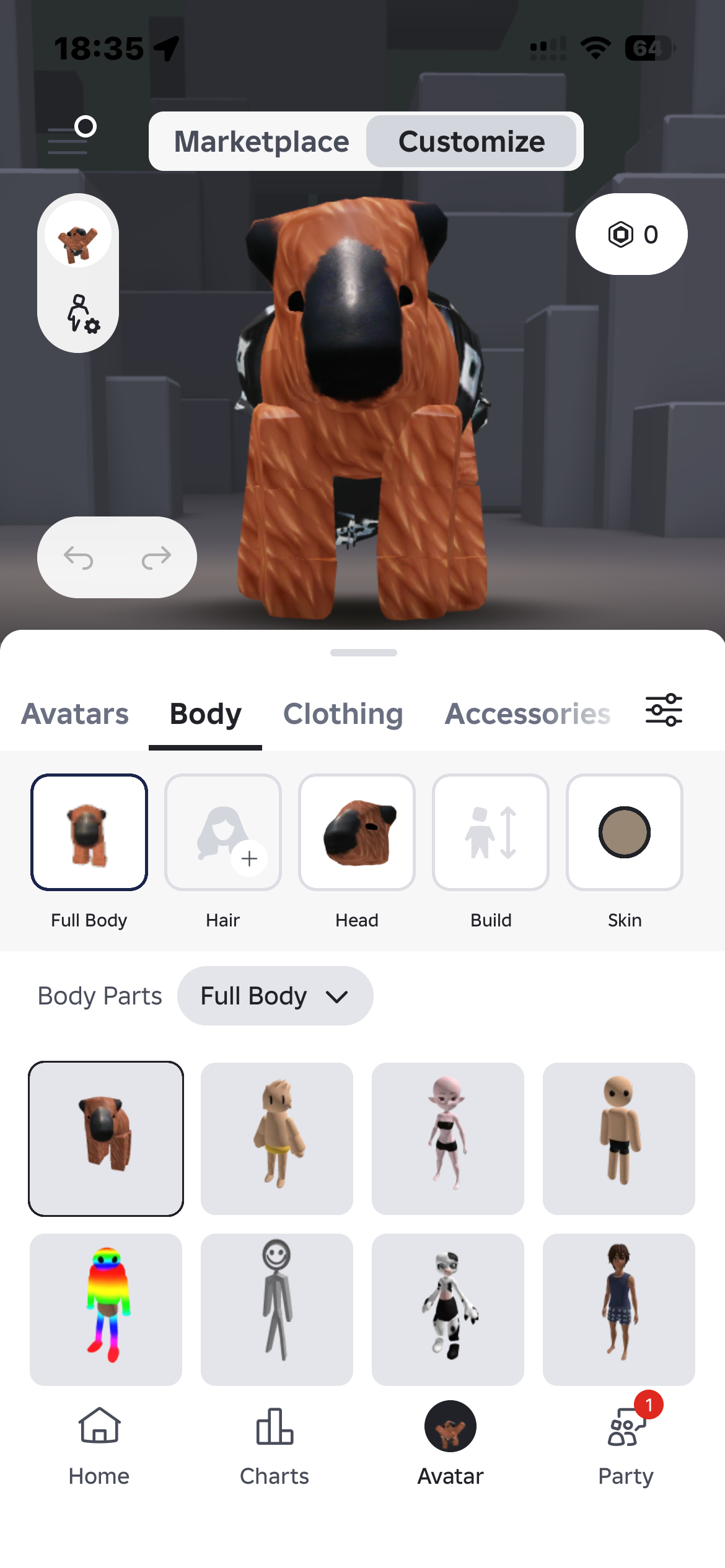 продажа аккаунта к игре Roblox