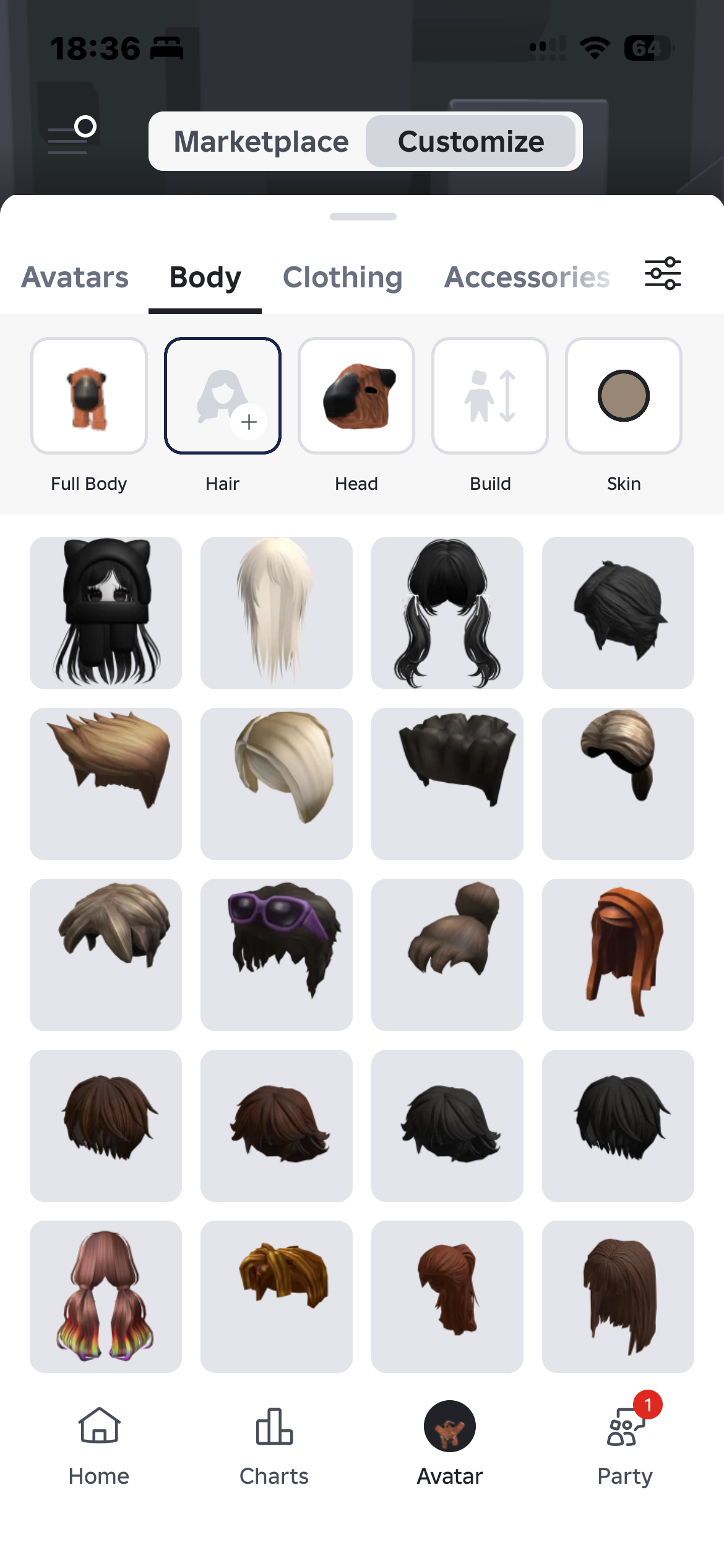 продажа аккаунта к игре Roblox