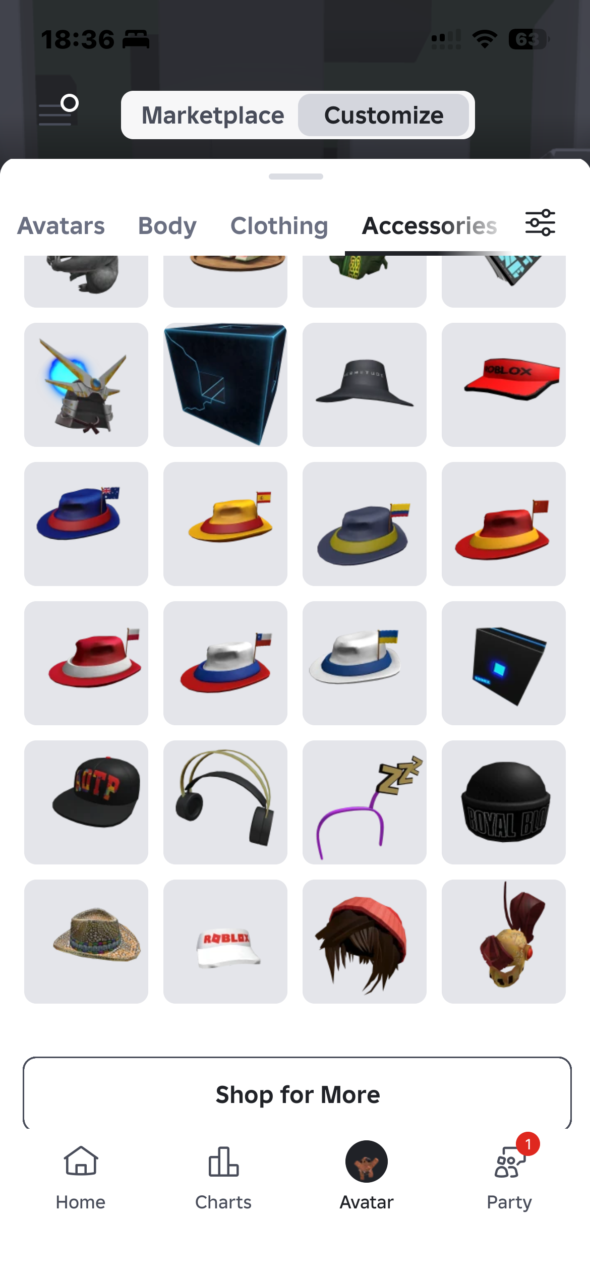 продажа аккаунта к игре Roblox