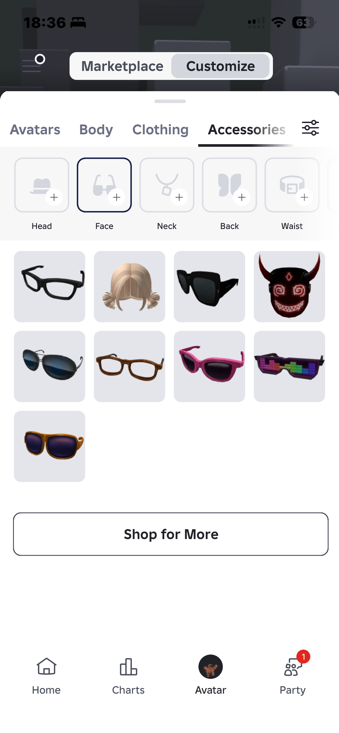 продажа аккаунта к игре Roblox