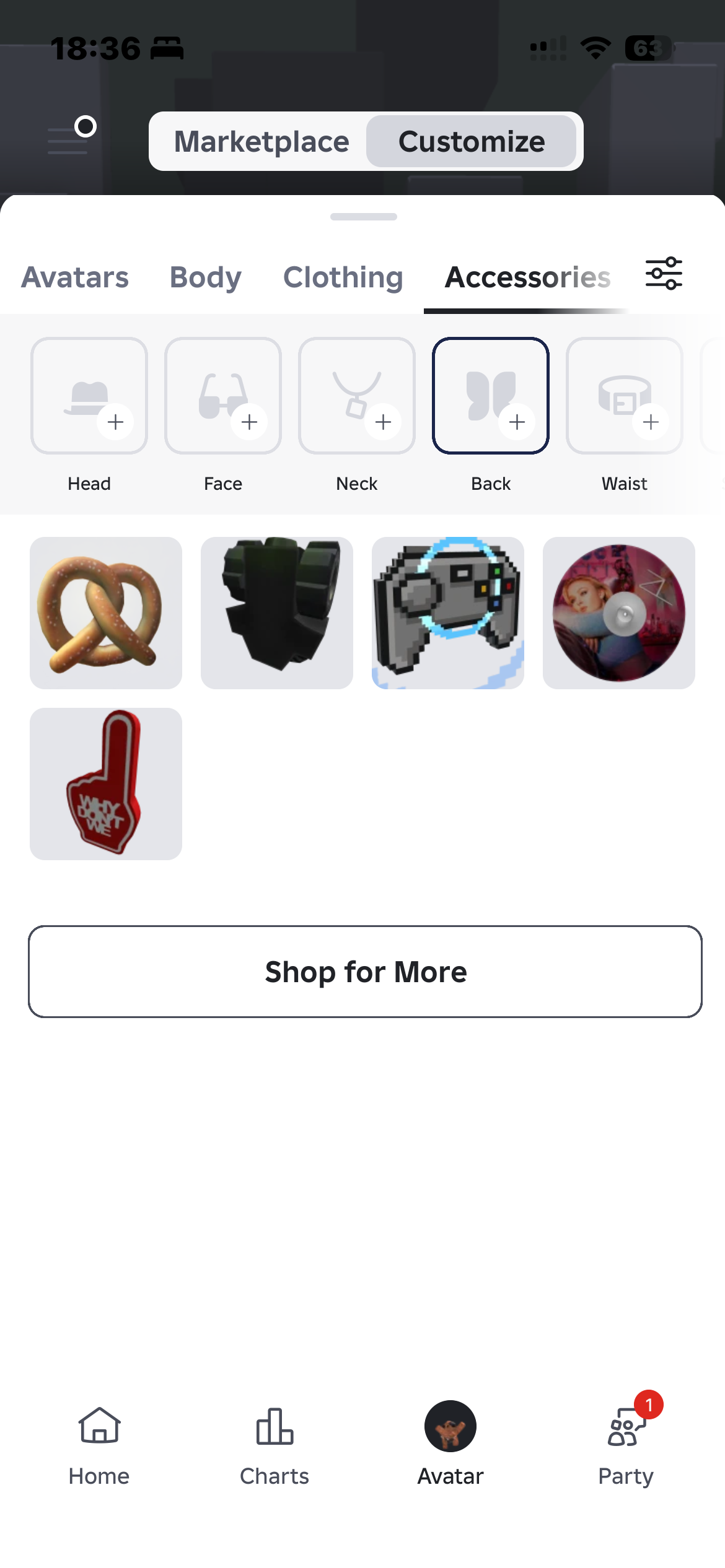 продажа аккаунта к игре Roblox
