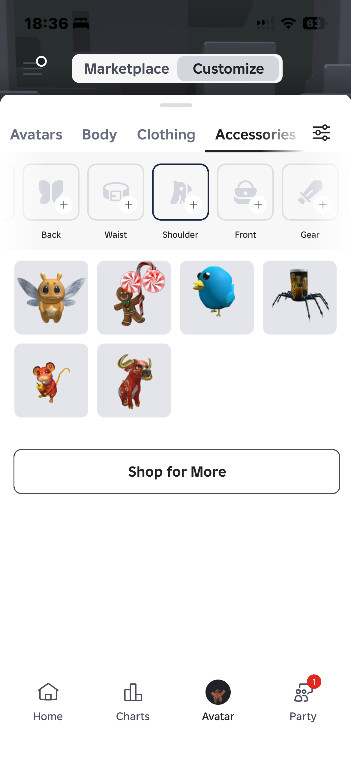 продажа аккаунта к игре Roblox