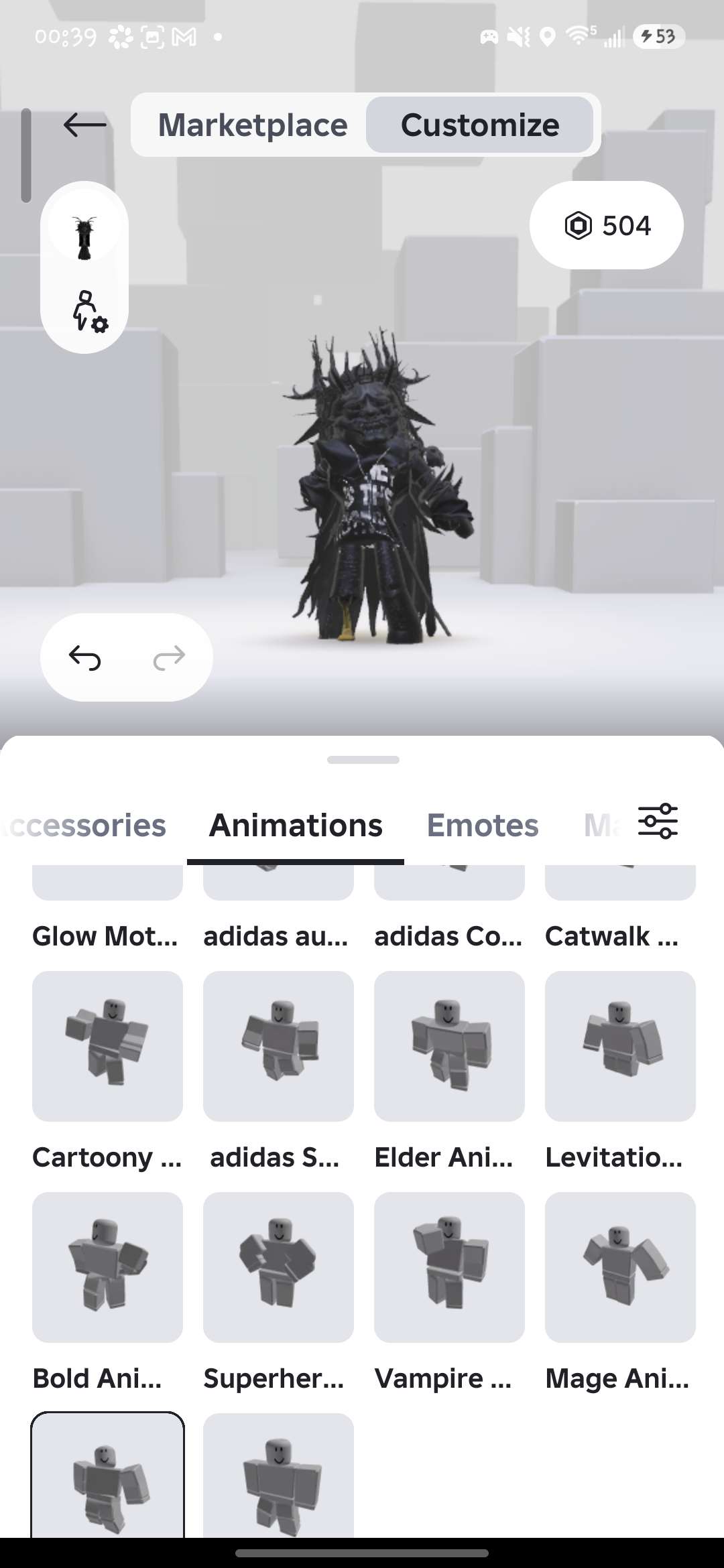 продажа аккаунта к игре Roblox