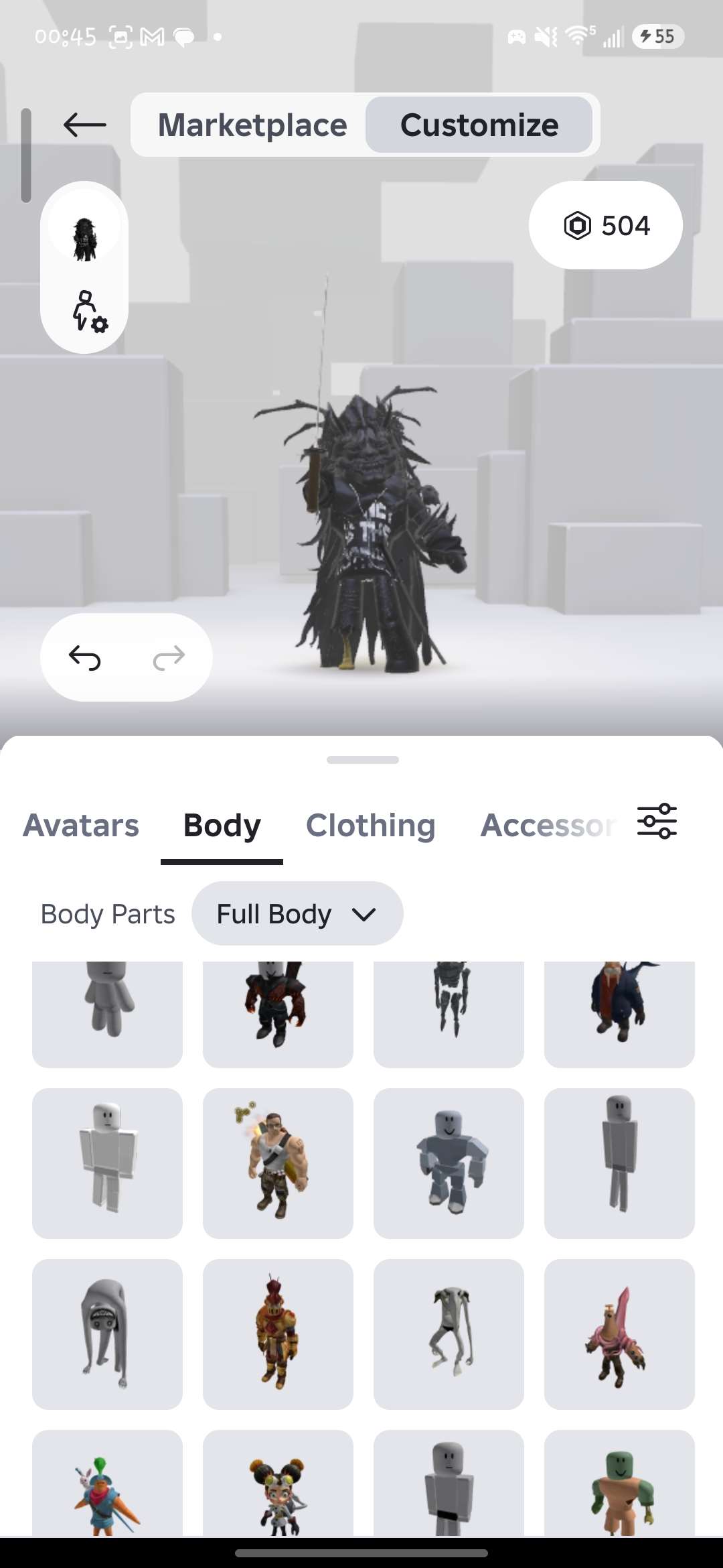 продажа аккаунта к игре Roblox