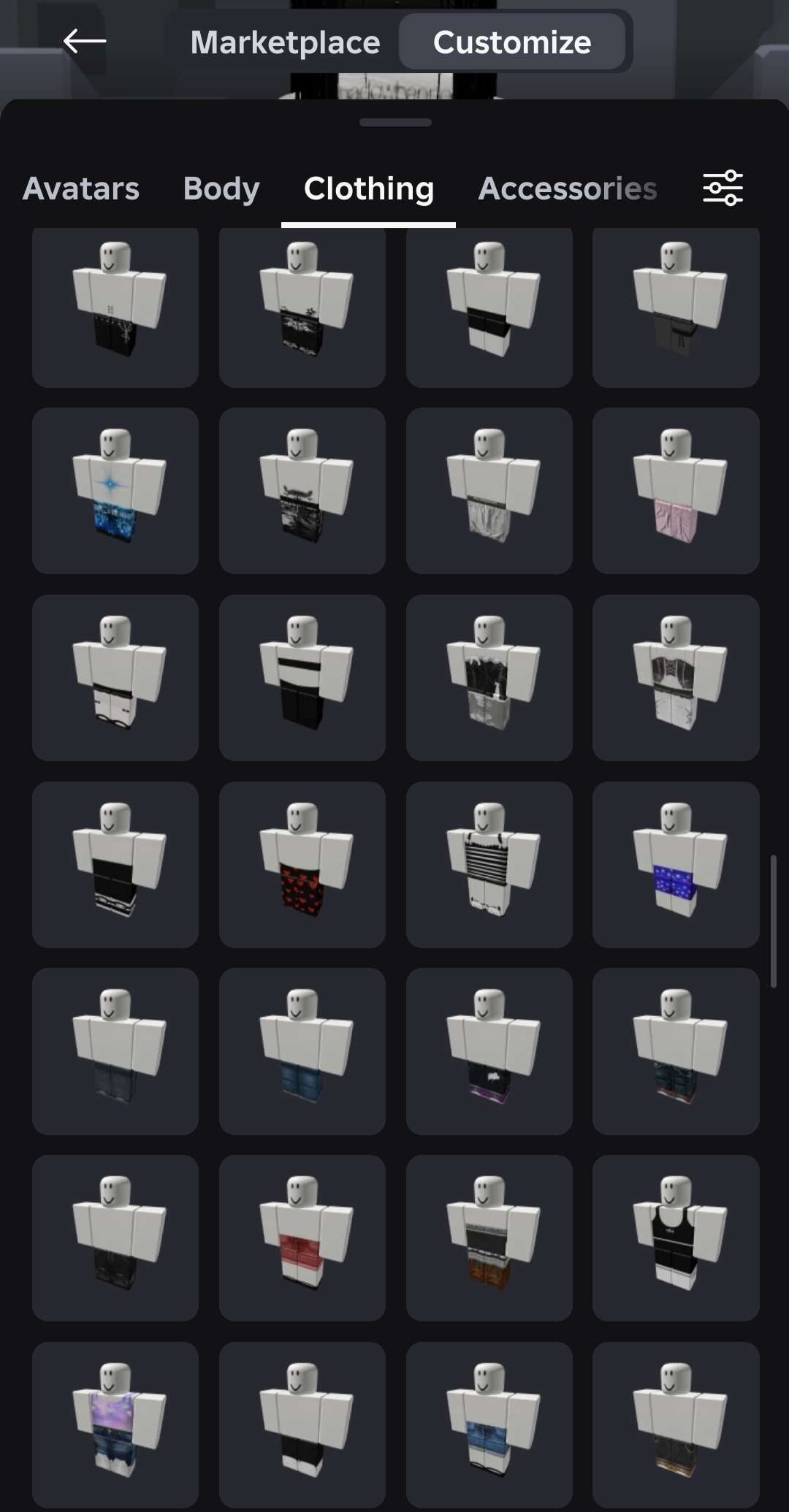продажа аккаунта к игре Roblox