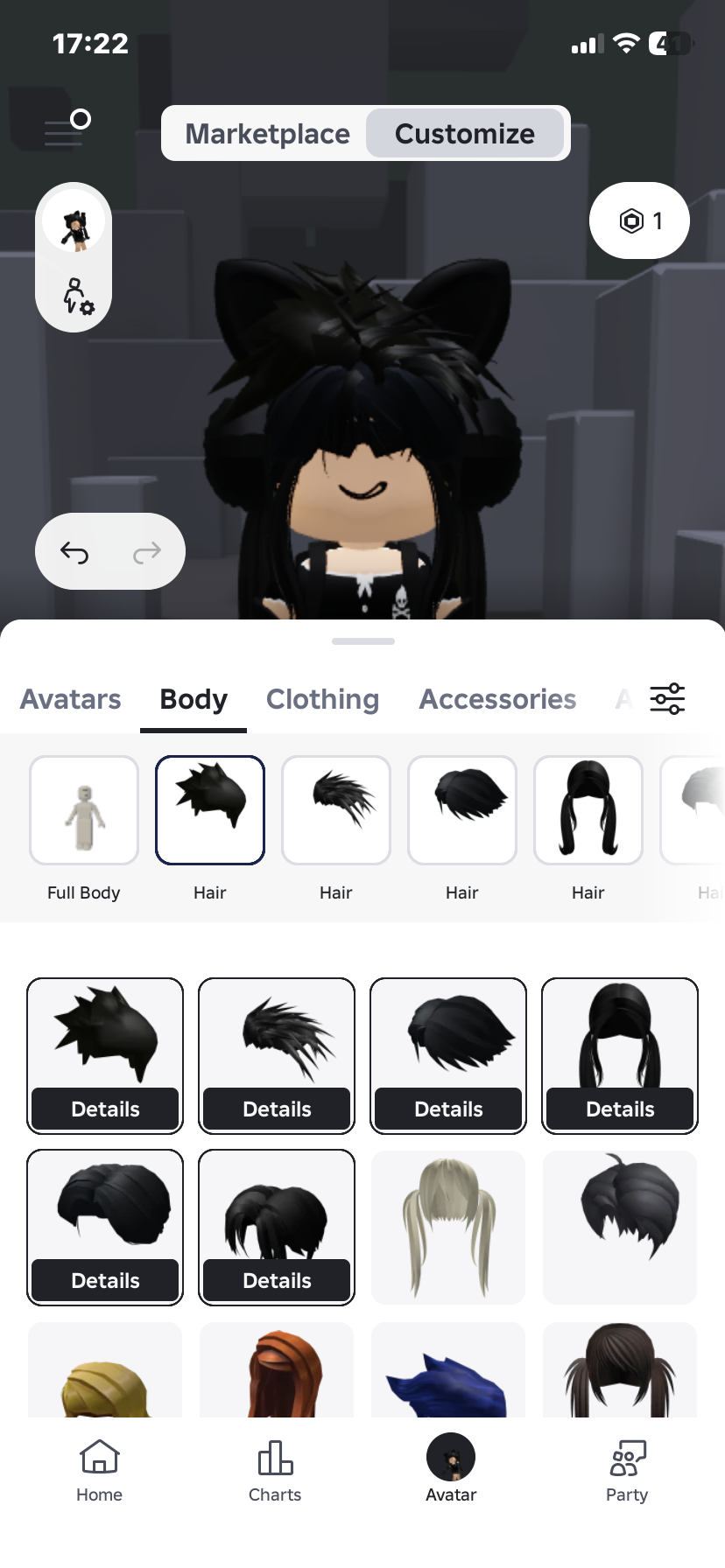 продажа аккаунта к игре Roblox