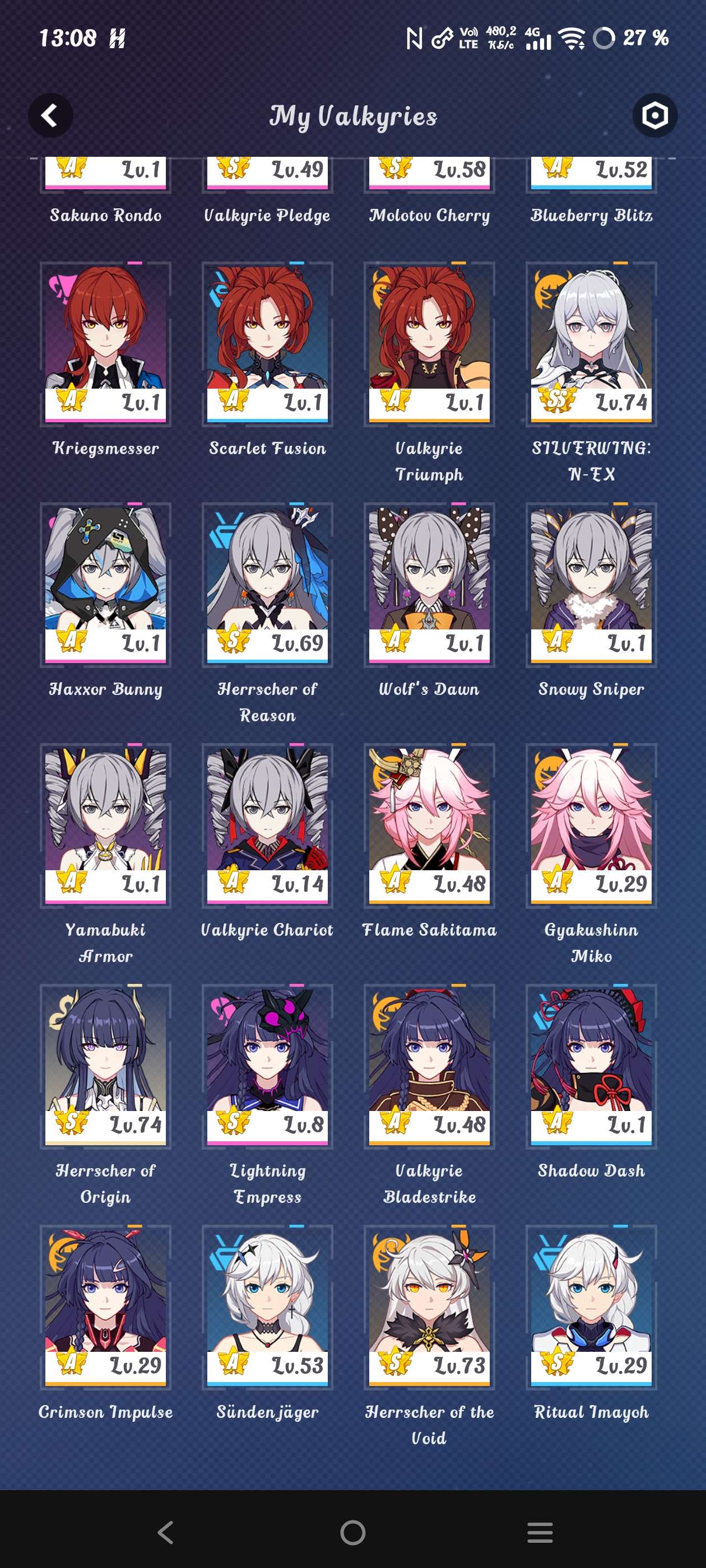 продажа аккаунта к игре Honkai: Star Rail