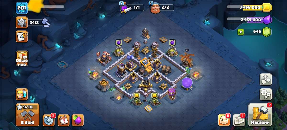продажа аккаунта к игре Clash of Clans