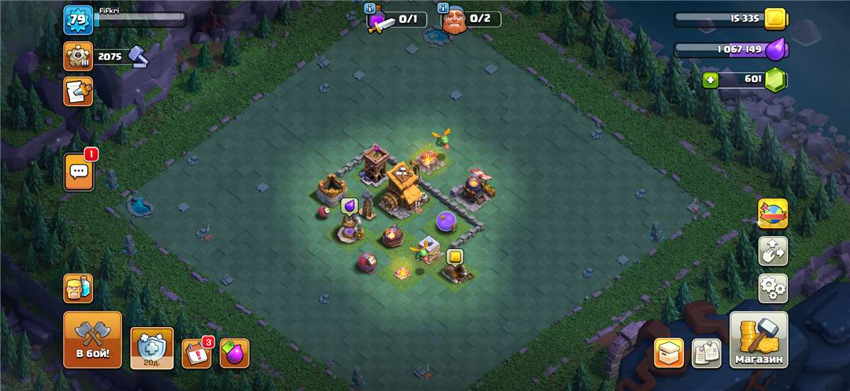продажа аккаунта к игре Clash of Clans