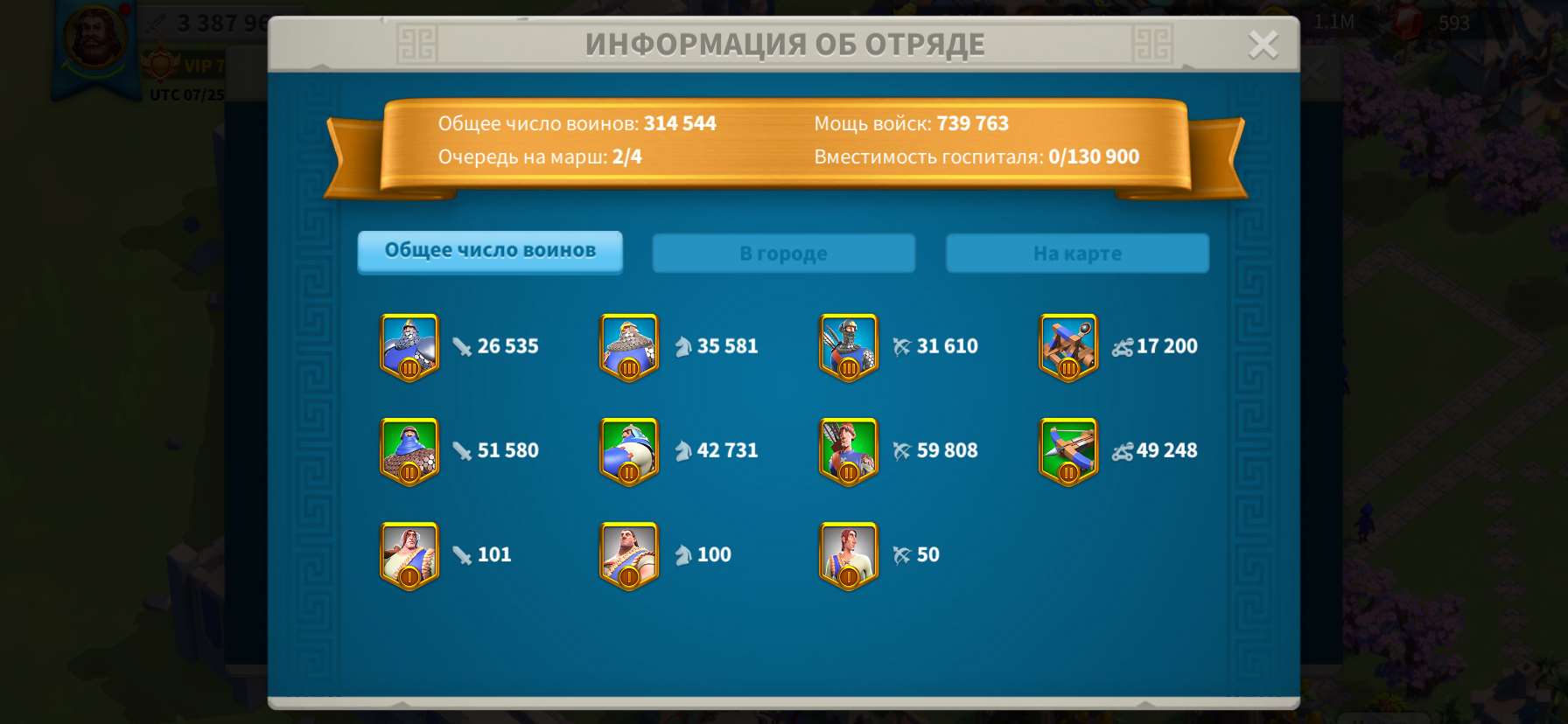 продажа аккаунта к игре Rise Of Kingdoms