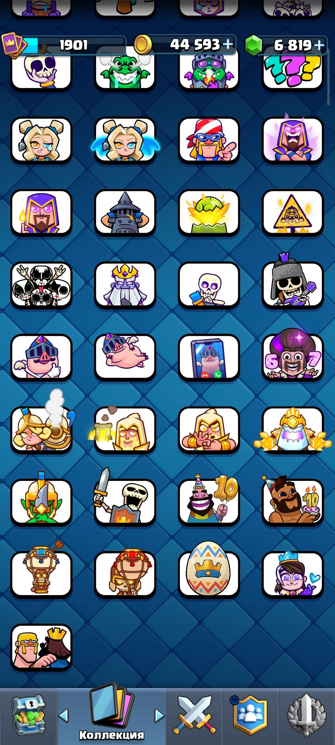 продажа аккаунта к игре Clash Royale