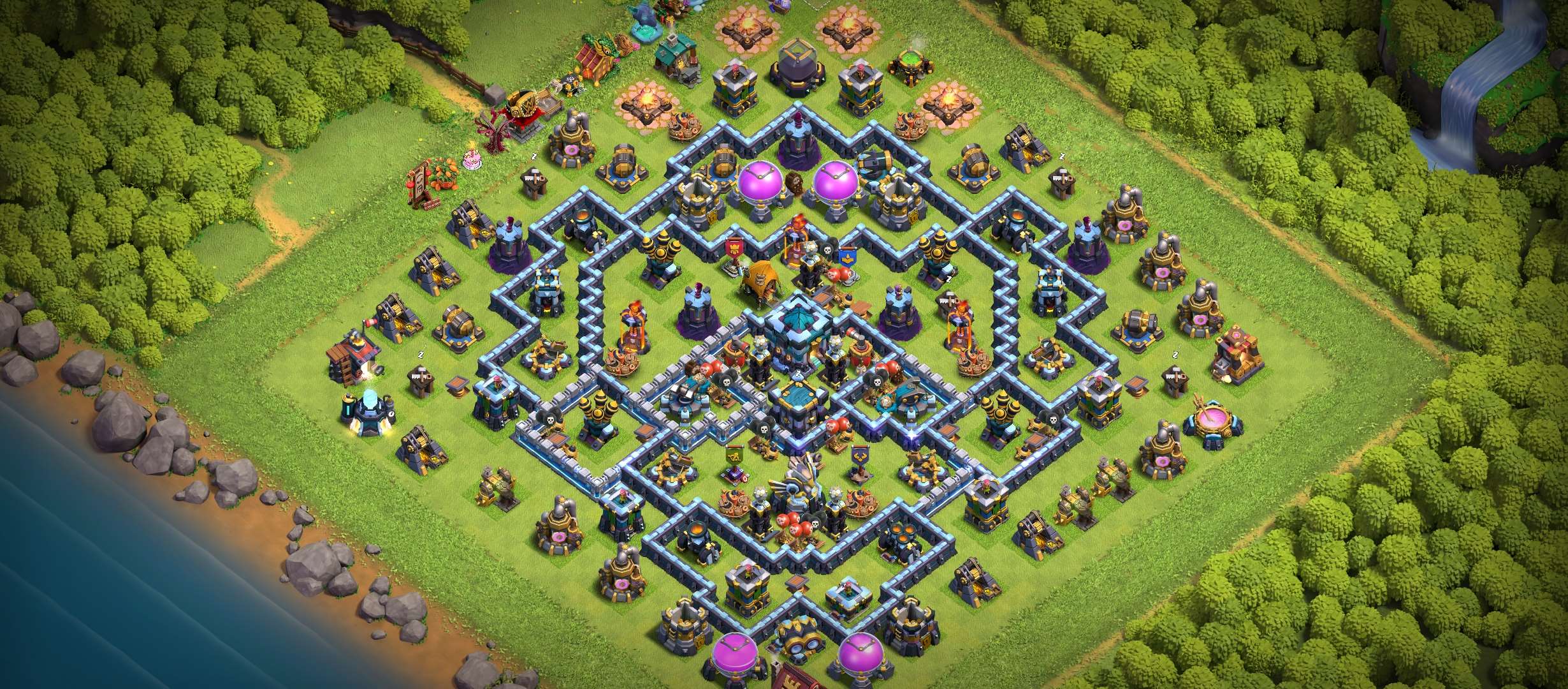 продажа аккаунта к игре Clash of Clans