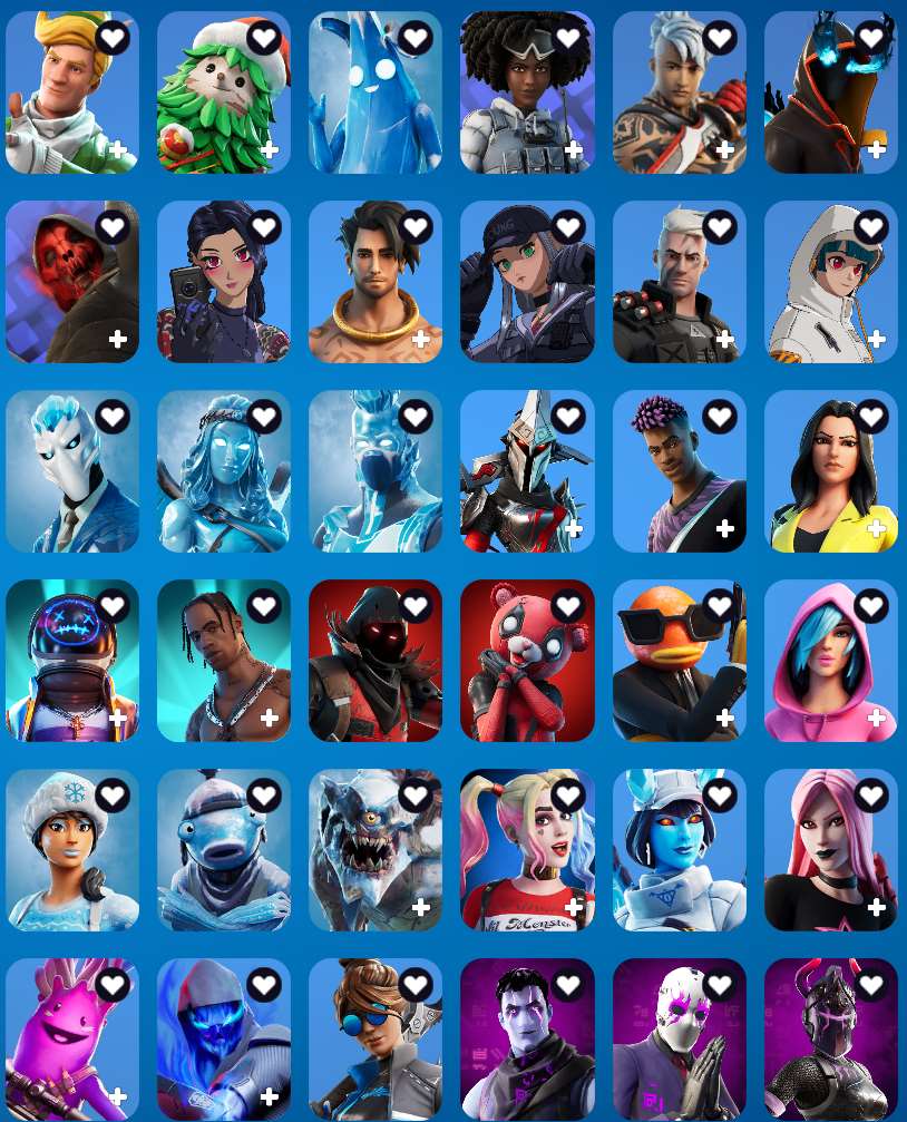 продажа аккаунта к игре Fortnite