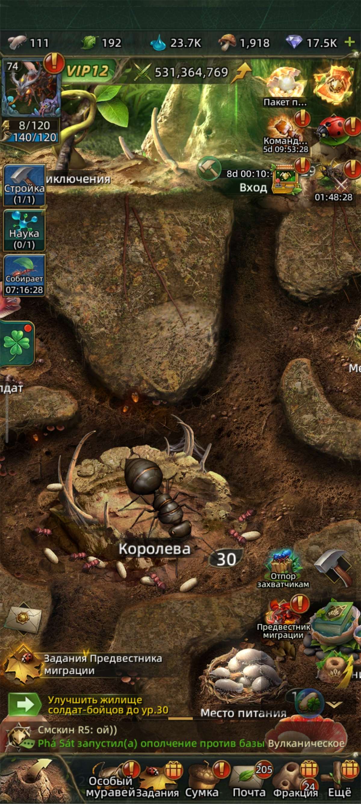 продажа аккаунта к игре Ant Legion