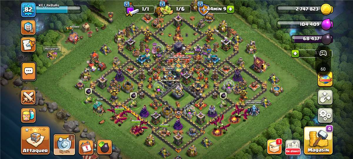 продажа аккаунта к игре Clash of Clans