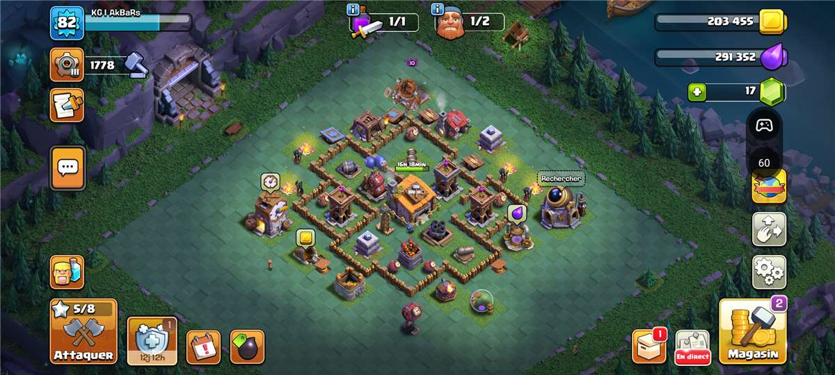 продажа аккаунта к игре Clash of Clans