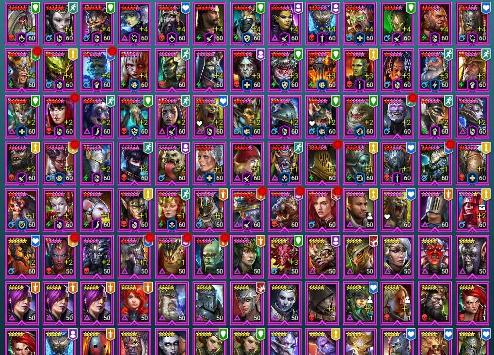продажа аккаунта к игре Raid Shadow Legends